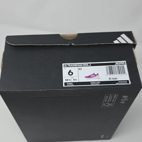 NWT Adidas Ultradream DNA J Purple Mesh Running Shoes Sneaker Size 7.5 Womens - Picture 8 of 9